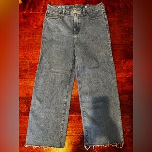 J. Crew Classic Blue Wide Leg Jeans